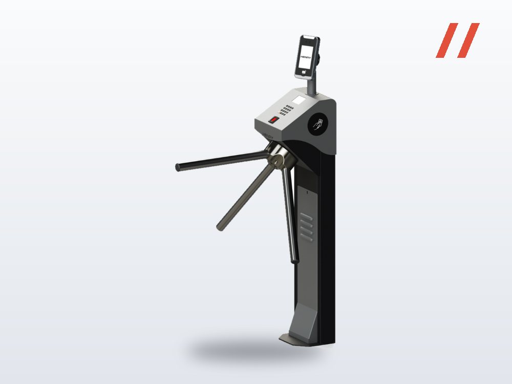 Catraca Henry Pedestal Facial para academia